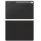 Samsung Book Keyboard Slim S10 FE+ gyári billentyűzetes kihajtható tablet tok pencil tartóval, fekete