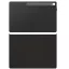 Samsung Book Keyboard Slim S10 FE+ gyári billentyűzetes kihajtható tablet tok pencil tartóval, fekete