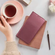 Realme 14T 5G Smart Magneto flip tok, burgundi