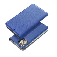 Magnet Realme 14X 5G mágneses flip tok, kék