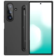   Nillkin Flex Pure Fold Samsung Galaxy Z Fold 7 műanyag hátlap tok + S-pen, fekete