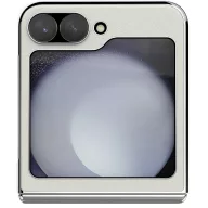   Nillkin CamShield Flip Samsung Z Flip 6 / Flip 7 FE vegán bőr tok, fehér