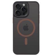   Tactical MagForce Hyperstealth 2.0 Apple iPhone 15 Pro Magsafe hátlap tok, fekete/barna