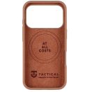 Tactical Beaver Apple iPhone 17 Pro prémium szilikon tok kameravédő peremmel, barna