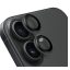 OBAL:ME Apple iPhone 17 tempered glass kamera védő üvegfólia, fekete