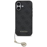   Guess 4G Charm Apple iPhone 17 Tone on Tone hátlap tok, szürke