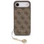 Guess 4G Charm Apple iPhone Air (2025) Tone on Tone hátlap tok, barna