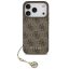 Guess 4G Charm Apple iPhone 17 Pro Tone on Tone hátlap tok, barna