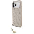 Guess 4G Charm Apple iPhone 17 Pro Tone on Tone hátlap tok, rózsaszín