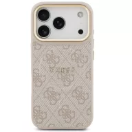   Guess 4G Charm Apple iPhone 17 Pro MagSafe hátlap tok, rózsaszín