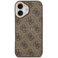 Guess 4G Charm Apple iPhone 17 MagSafe hátlap tok, barna