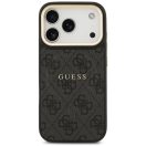Guess 4G Charm Apple iPhone 17 Pro Max MagSafe hátlap tok, fekete