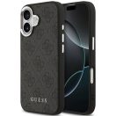 Guess 4G Apple iPhone 17 MagSafe hátlap tok, fekete