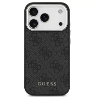 Guess 4G Apple iPhone 17 Pro MagSafe hátlap tok, fekete
