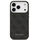 Guess 4G Apple iPhone 17 Pro Max MagSafe hátlap tok, fekete