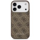 Guess 4G Apple iPhone 17 Pro MagSafe hátlap tok, barna