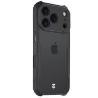   Tactical Quantum Stealth Apple iPhone 17 Pro hátlap tok, átlátszó/fekete
