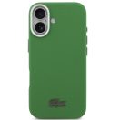 Lacoste Iconic Petit Pique Metal Logo Apple iPhone 17 MagSafe tok, zöld