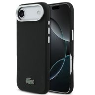   Lacoste Iconic Petit Pique Metal Logo Apple iPhone Air (2025) MagSafe tok, fekete