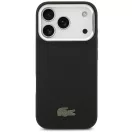Lacoste Iconic Petit Pique Camera Stand Apple iPhone 17 Pro Max MagSafe tok kitámasztóval, fekete