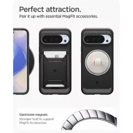  Spigen Rugged Armor MagFit Pixel 10 / Pixel 10 Pro tok, MagSafe, Matte Black, fekete