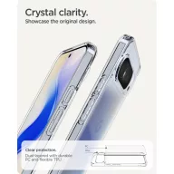   Spigen Ultra Hybrid Pixel 10 / Pixel 10 Pro tok, Crystal Clear, átlátszó
