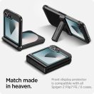 Spigen Glas.tR EZ Fit Samsung Galaxy Z Flip 6 / Flip 7 FE tempered kijelzővédő fólia felhelyező kerettel (2db)