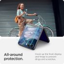 Spigen Glas.tR EZ Fit HD Samsung Galaxy Z Flip 7 kijelzővédő fólia felhelyező kerettel (1db)