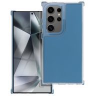   Matrix Samsung Galaxy A17 hátlap tok kameravédő peremmel, kék (matt)