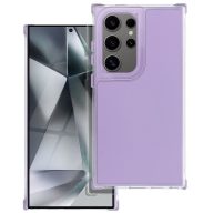   Matrix Samsung Galaxy A17 hátlap tok kameravédő peremmel, világoslila (matt)