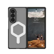   UAG Mouve Samsung Galaxy Z Fold 7 mágneses tok, Ice, átlátszó-fehér