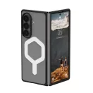 UAG Mouve Samsung Galaxy Z Fold 7 mágneses tok, Ice, átlátszó-fehér
