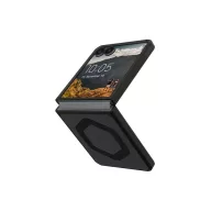   UAG Mouve Samsung Galaxy Z Flip 7 mágneses tok, Ash, fekete-átlátszó
