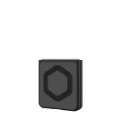 UAG Mouve Samsung Galaxy Z Flip 7 mágneses tok, Ash, fekete-átlátszó