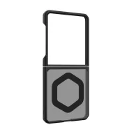   UAG Mouve Samsung Galaxy Z Flip 7 mágneses tok, Ash, fekete-átlátszó