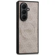   Guess PU Leather 4G Colored Ring Samsung Galaxy Z Fold 7 mágneses kemény hátlap tok, rózsaszín