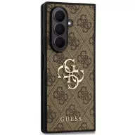   Guess PU 4G Metal Logo Samsung Galaxy Z Fold 7 kemény hátlap tok, barna