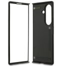 Guess PU 4G Metal Logo Samsung Galaxy Z Fold 7 kemény hátlap tok, barna