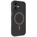 Tactical MagForce Hyperstealth 2.0 Apple iPhone 17 MagSafe hátlap tok, fekete/barna