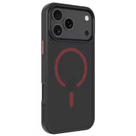   Tactical MagForce Hyperstealth 2.0 Apple iPhone 17 Pro Max MagSafe hátlap tok, fekete/piros