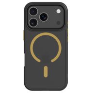   Tactical MagForce Hyperstealth 2.0 Apple iPhone 17 Pro MagSafe hátlap tok, fekete/sárga