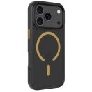 Tactical MagForce Hyperstealth 2.0 Apple iPhone 17 Pro Max MagSafe hátlap tok, fekete/sárga