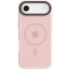 Tactical MagForce Hyperstealth Apple iPhone Air (2025) MagSafe tok, áttetsző/rózsaszín