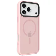   Tactical MagForce Hyperstealth Apple iPhone 17 Pro MagSafe tok, áttetsző/rózsaszín