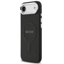 Guess PU Saffiano Apple iPhone Air (2025) MagSafe hátlap tok, fekete