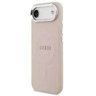   Guess PU Saffiano Apple iPhone Air (2025) MagSafe hátlap tok, rózsaszín