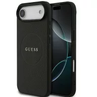   Guess Grained Ring Apple iPhone Air (2025) MagSafe hátlap tok, fekete