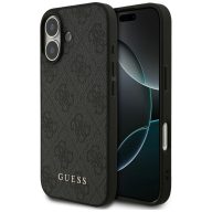 Guess 4G Classic Apple iPhone 17 hátlap tok, fekete