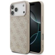   Guess 4G Classic Apple iPhone 17 Pro Max hátlap tok, rózsaszín