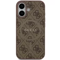   Guess 4G Ring Classic Logo Apple iPhone 17 MagSafe hátlap tok, barna
